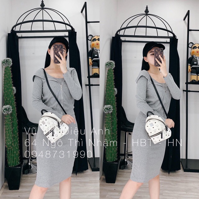 MUA 1 ĐƯỢC 2 - SET VÁY BODY KÈM ÁO KHOÁC