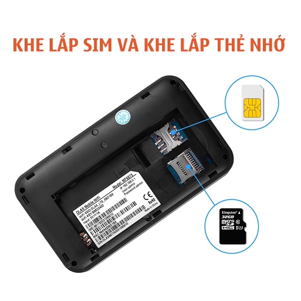 Bộ Phát Wifi 4G Di Động Olax MF6875 Tốc Độ 300Mb , Hỗ trợ 1 Cổng LAN, Pin 2600mAh, Hỗ Trợ Kết Nối 32 Thiết Bị