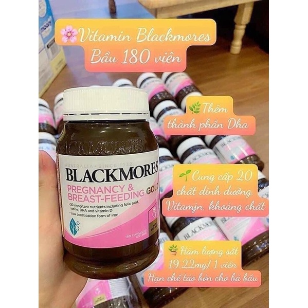 Vitamin Tổng Hợp Cho Bà Bầu Pregnancy And Breast Feeding Gold Blackmores - Bầu Blackmores - Bầu Úc