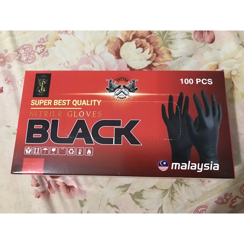 Găng tay xăm thông dụng hộp 100c