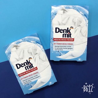 Giấy Tẩy Trắng Quần Áo DENKMIT Nhập Khẩu Đức Hộp 20tờ