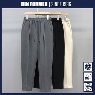 Quần Chun nam Giả Âu Quần Chun Nam ống suông Form Slimfit dáng âu