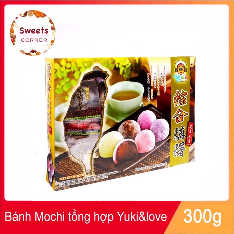 Bánh Mochi Tổng Hợp Yuki&amp;love Đài Loan 300g