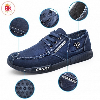 Giày lười vải nam, Giay sneaker nam phong cách SP20