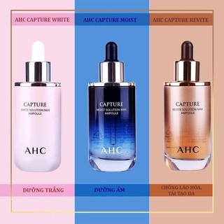 Tinh chất dưỡng ẩm trắng da AHC Capture Solution Max Ampoule