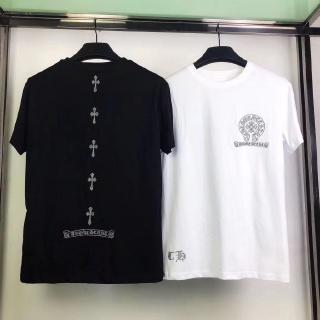 Áo Thun Ngắn Tay In Hình Logo Chrome Heart Thời Trang Trẻ Trung