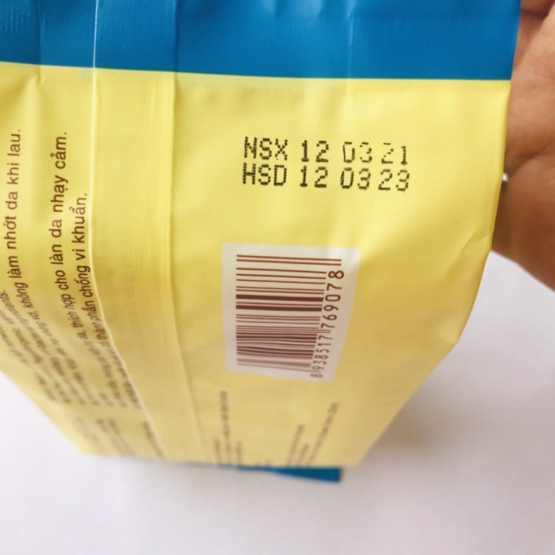 Giấy ướt không mùi Bibo baby (1 bịch 100 tờ rút)