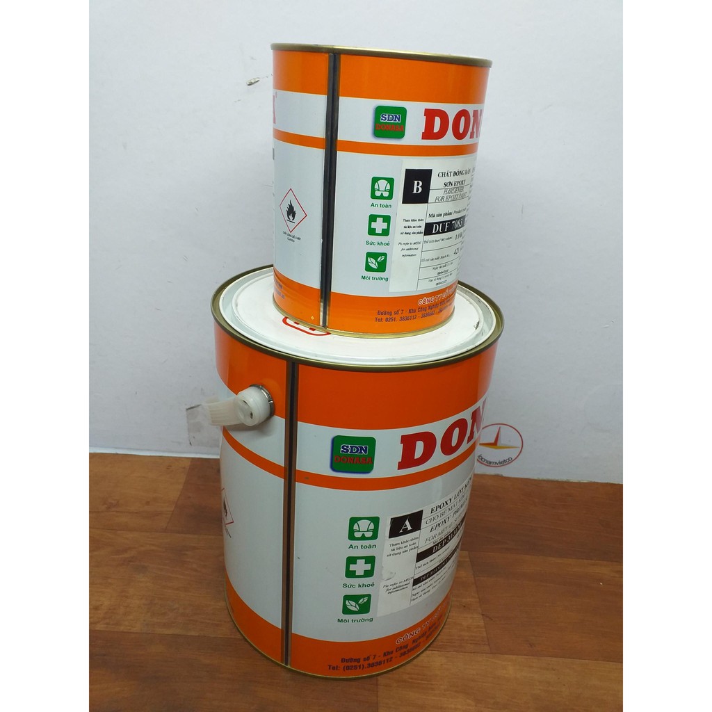 Sơn lót kẽm Epoxy Donasa DEP 3131M_ bộ 5 Lít