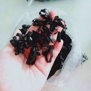 THUN CỘT TÓC NHIỀU MÀU NHIỀU SIZE CHO MẸ VÀ BÉ