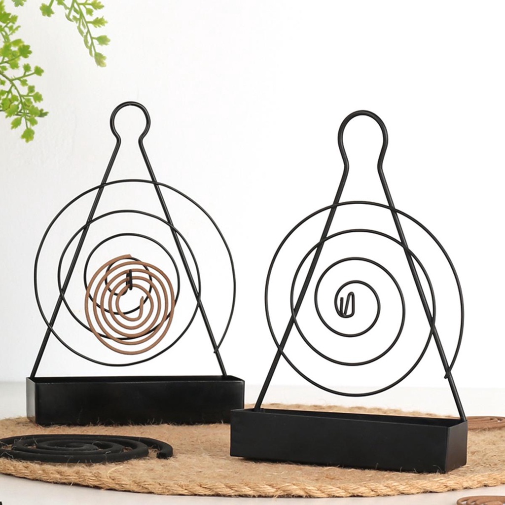 Giá Đỡ Nhang Muỗi RALPH Bằng Sắt Dạng Xoắn Ốc Thanh Lịch Trang Trí Nhà Cửa