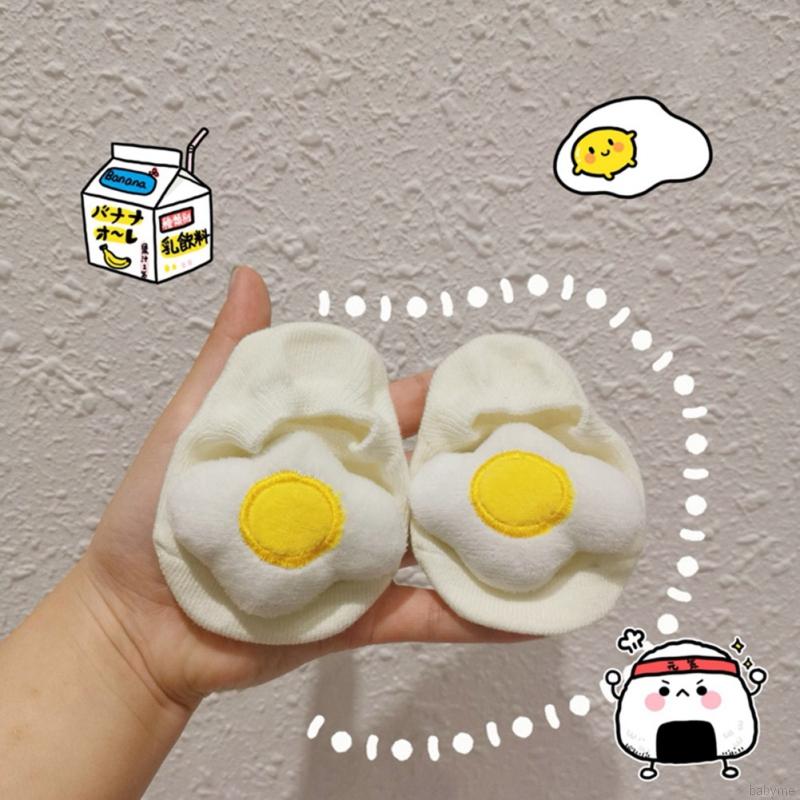 Vớ cotton ba chiều họa tiết búp bê hoạt hình cho bé