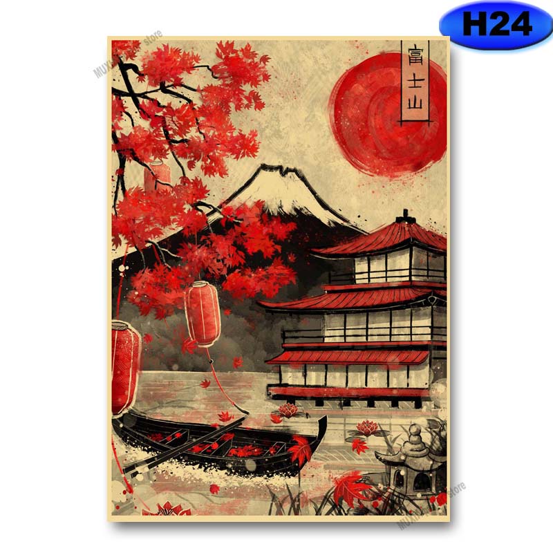 Tranh Treo Tường Trang Trí Nội Thất Phong Cách Vintage