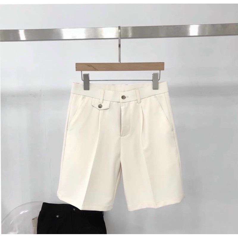 QUẦN SHORT KAKI ÂU FORM UNISEX (hình chụp thật)