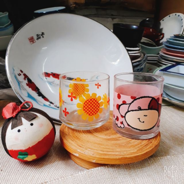 Gốm sứ Nhật, đồ gốm Ly sứ , thủy tinh dễ thương độc lạ