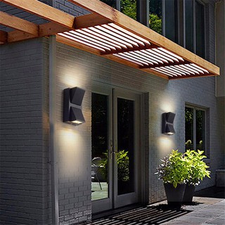 Đèn hắt tường 2 đầu