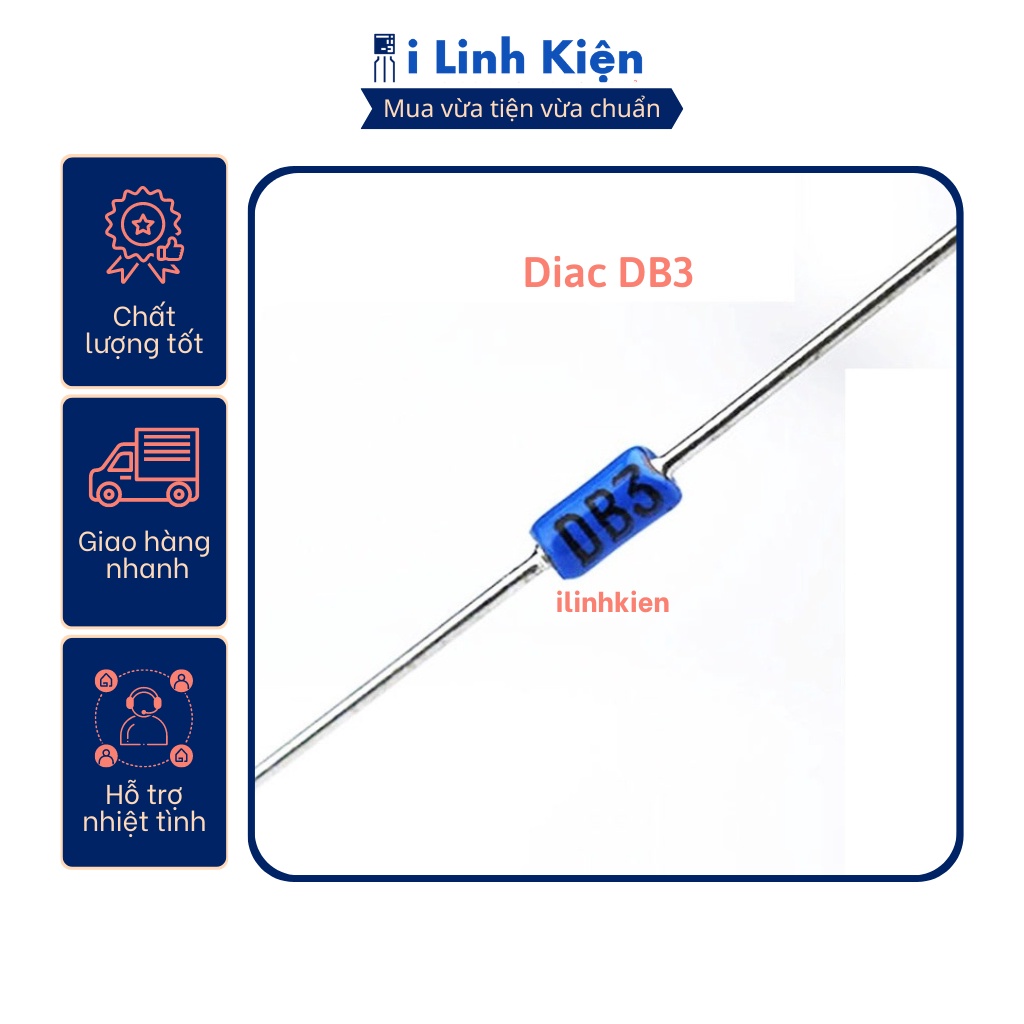 Linh Kiện Diac DB3 Chất Lượng Tốt