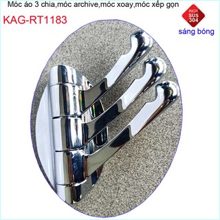 MÓC TREO ĐỒ INOX KAG-RT1183