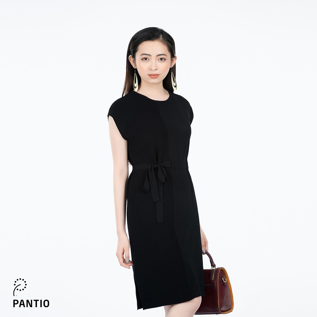 Đầm Len cổ tròn vai chờm FOL152 - PANTIO