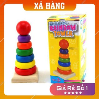 Đồ chơi bộ xếp tháp cầu vồng