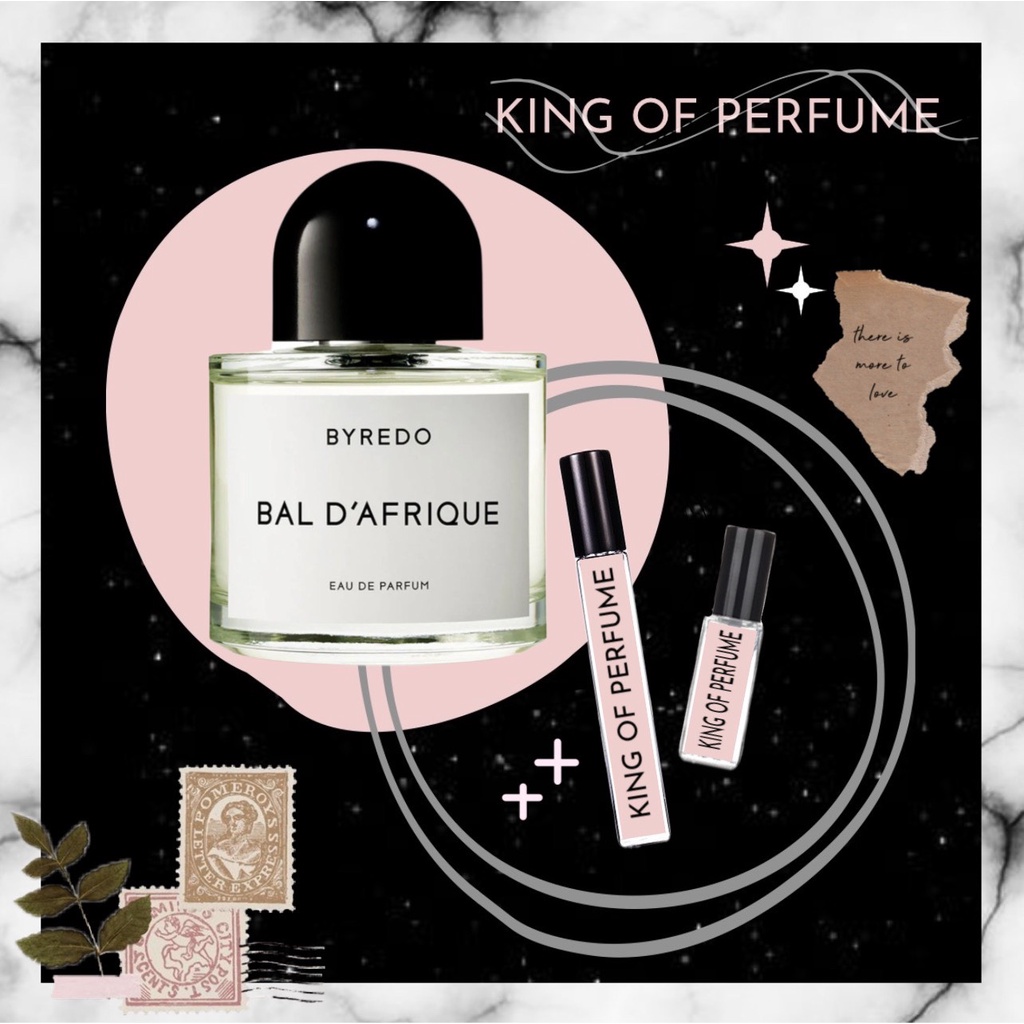 ♘♞ Nước hoa Byredo - Bal D'afrique ᴛᴇsᴛᴇʀ - 𝒦𝒾𝓃𝑔 𝑜𝒻 𝒫𝒶𝓇𝒻𝓊𝓂𝓈 ♘♞