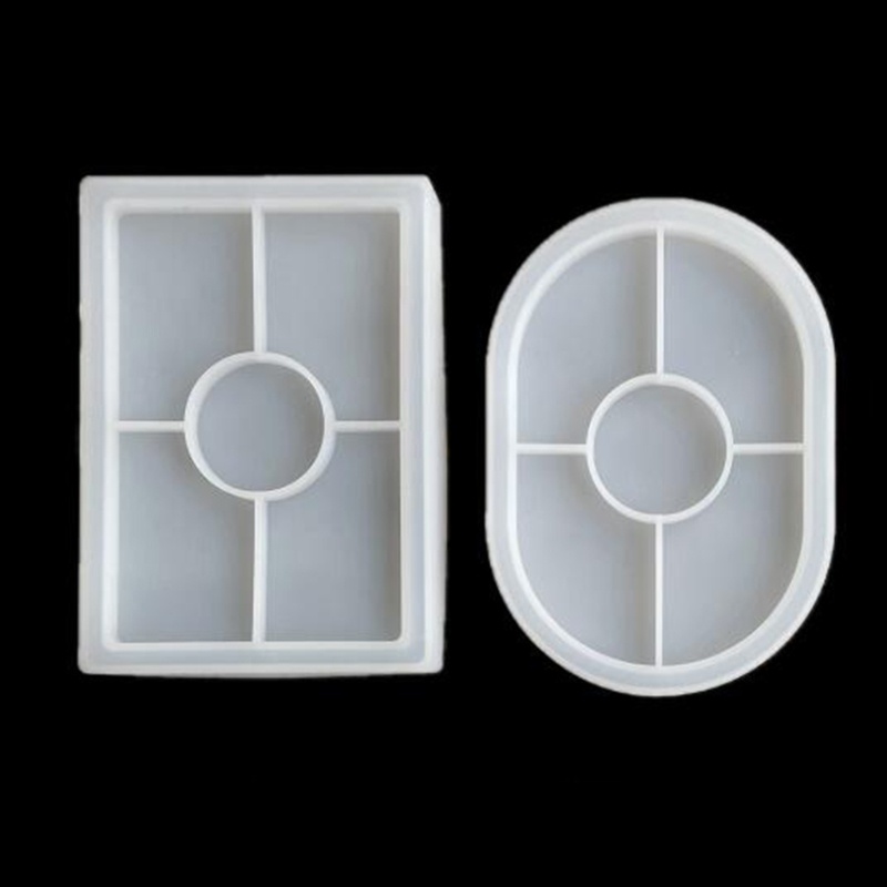 Khuôn Silicone Làm Nhựa Resin Kèm Khay Cuộn Tiện Dụng DIY