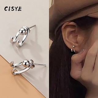 Khuyên Tai Thời Trang Đơn Giản Không Gây Dị Ứng Kèm Hai Móc