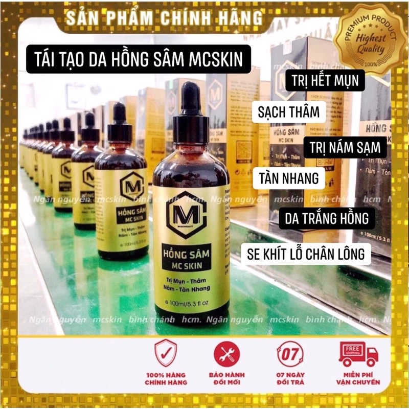 💥 TINH CHẤT HỒNG SÂM TÁI TẠO DA☀️