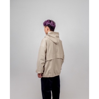 Áo Hoodie Khaki (Khaki Half-Zip Hoodie)
