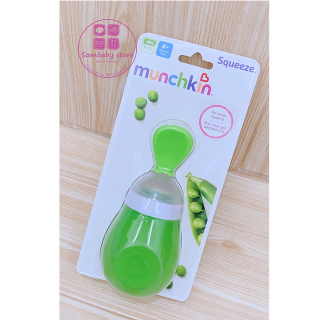 Bình thìa ăn dặm Munchkin