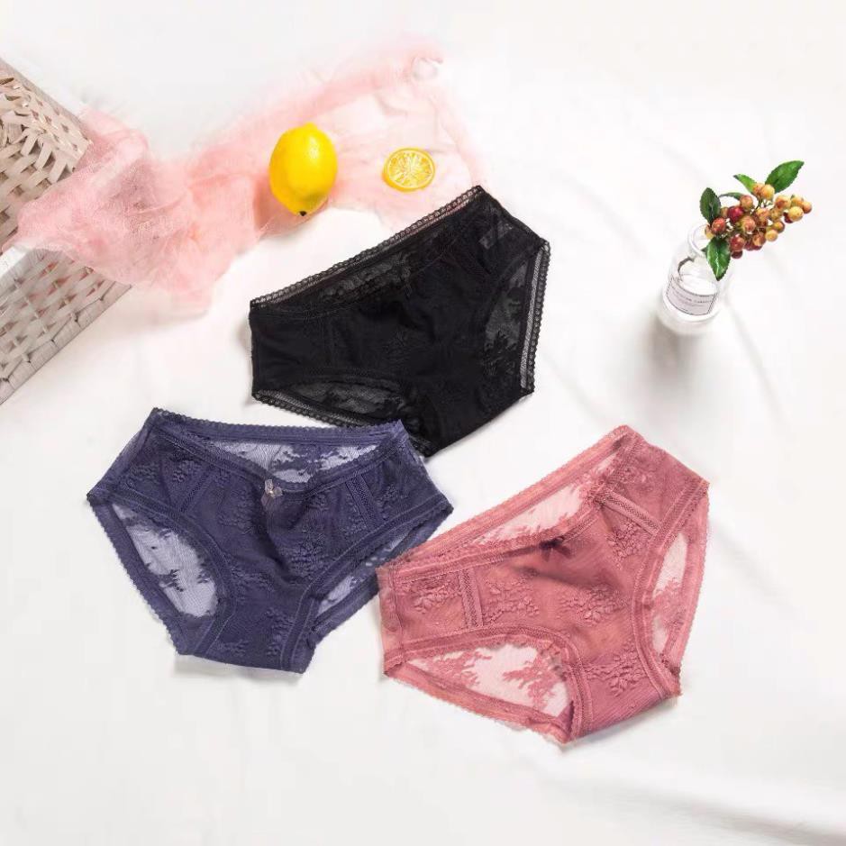Quần lót ren hoa nhí hàng cao cấp