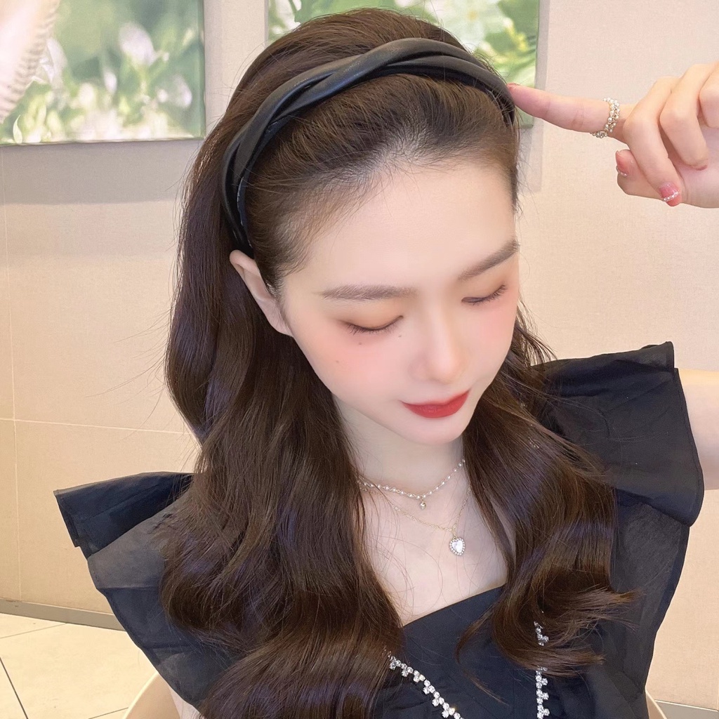 Băng Đô Xoắn Chéo Thời Trang Hàn Quốc Cao Cấp 2022