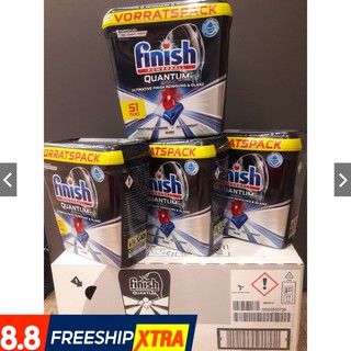 VIÊN RỬA BÁT Siêu Phẩm FINISH QUANTUM ULTIMATE 60 VIÊN