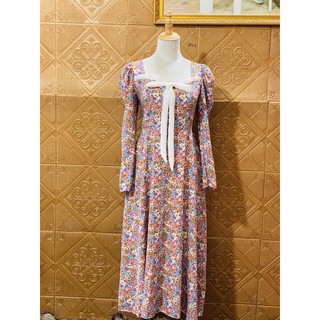 ĐẦM MAXI HOA CỘT NƠ