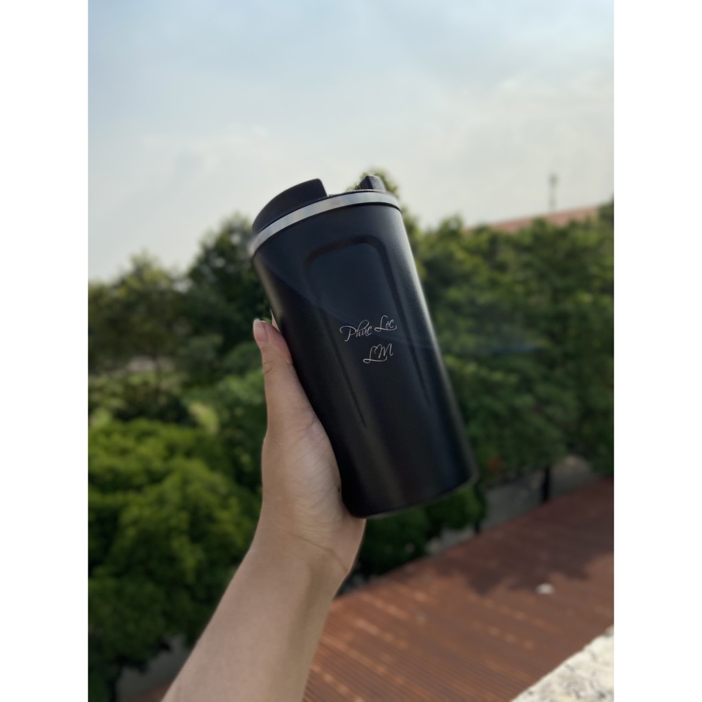 ✅[LOẠI 1]_Ly Coffee Giữ Nhiệt inox 304 Cao Cấp - Cốc Giữ Nhiệt Coffee Holic - Ly Coffee Khắc Tên - Feeling.vn | BigBuy360 - bigbuy360.vn