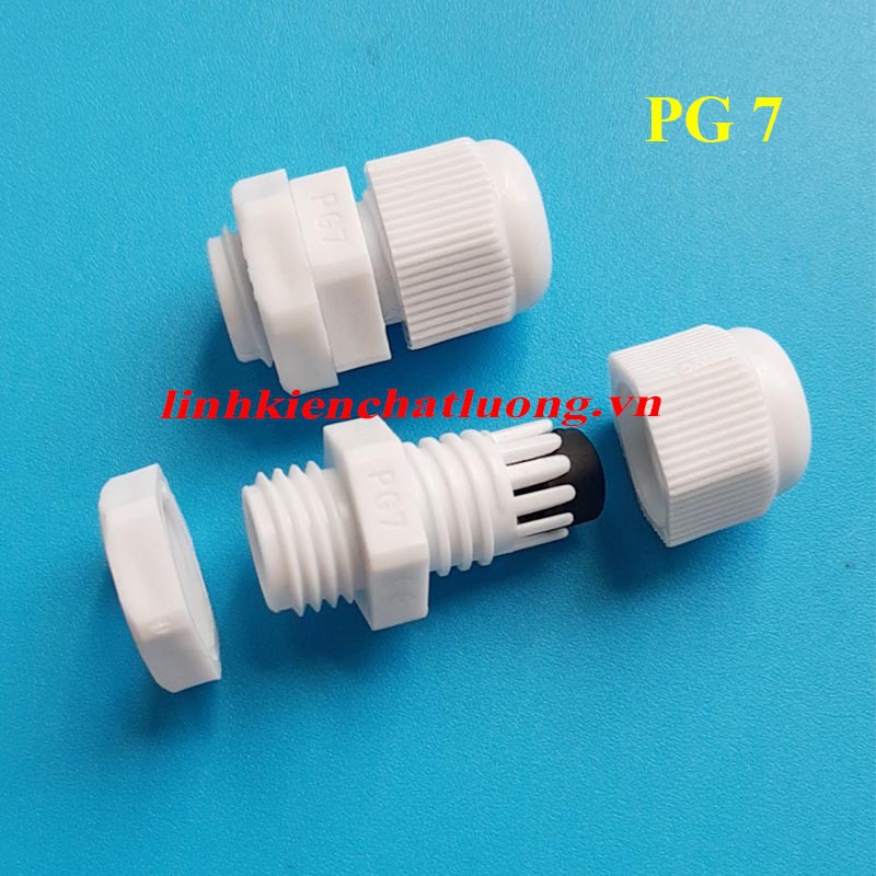 100 chiếc Jack chống nước PG7 màu trắng