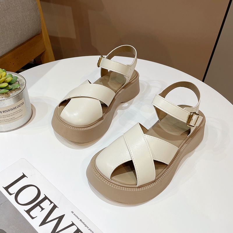 Dép sandal nữ giày sandal Giày Sandal Đế Dày Thời Trang Mùa Hè Dành Cho Nữ