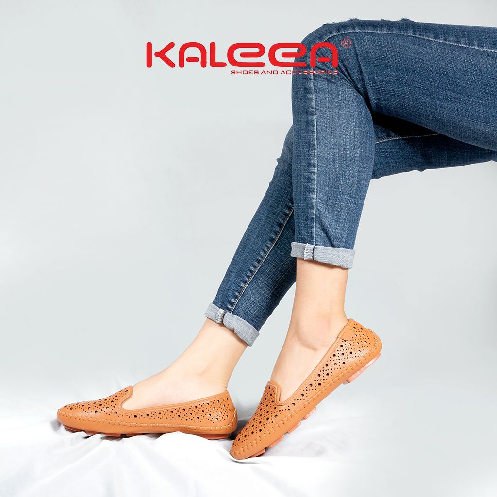 Giày Bệt Nữ KALEEA HTK2014 Giày Bệt Đế Âm Cao 2p