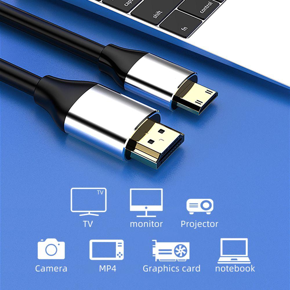 BTLIMER Cáp ChuyểN ĐổI TốC Độ Cao Mini HDMI Sang HDMI 3D, 4K 1080P