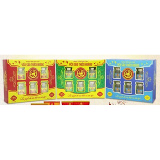 Combo 3 Hộp Yến Thiên Hoàng 15% ( tổng 18 lọ yến) Date 2022