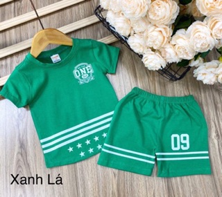 SET BỘ LỮNG BÉ TRAI PHỐI SỌC (Combo 5 bộ)