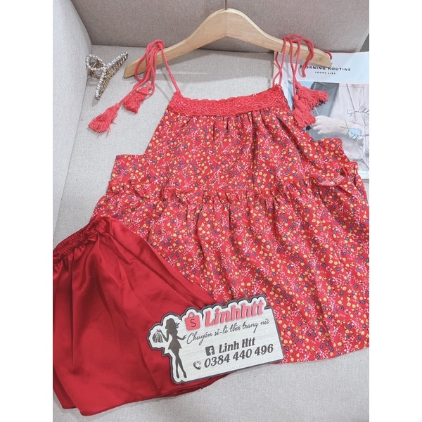 SET 2 DÂY BBD BÔNG XOÈ chất lụa