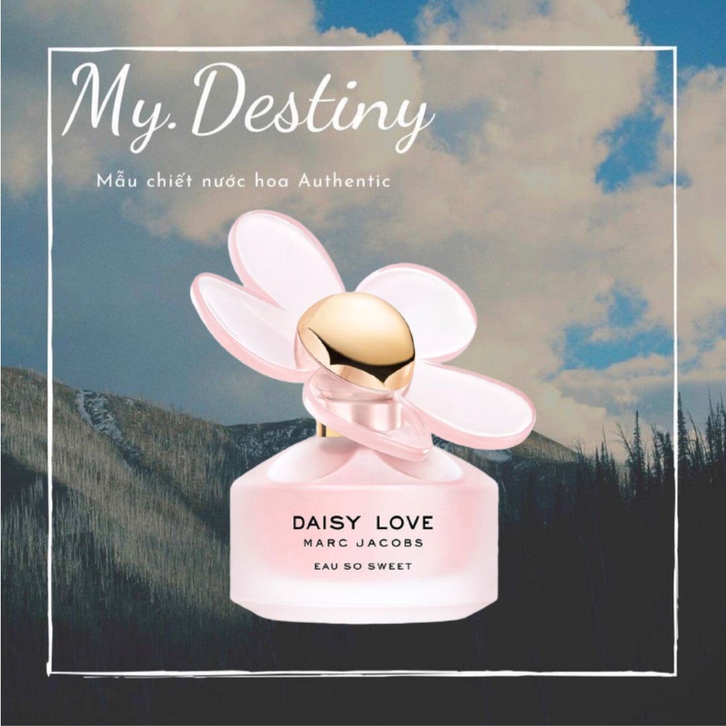 Nước hoa dùng thử Marc Jacobs Daisy Love Eau So Sweet EDT