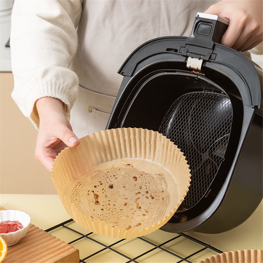 Set 50 Giấy Lót Hấp Bánh 16cm Chống Dính Dầu Tiện Dụng