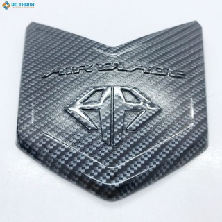 Ốp dè (mỏ + đuôi) sơn carbon xe Airblade 2019