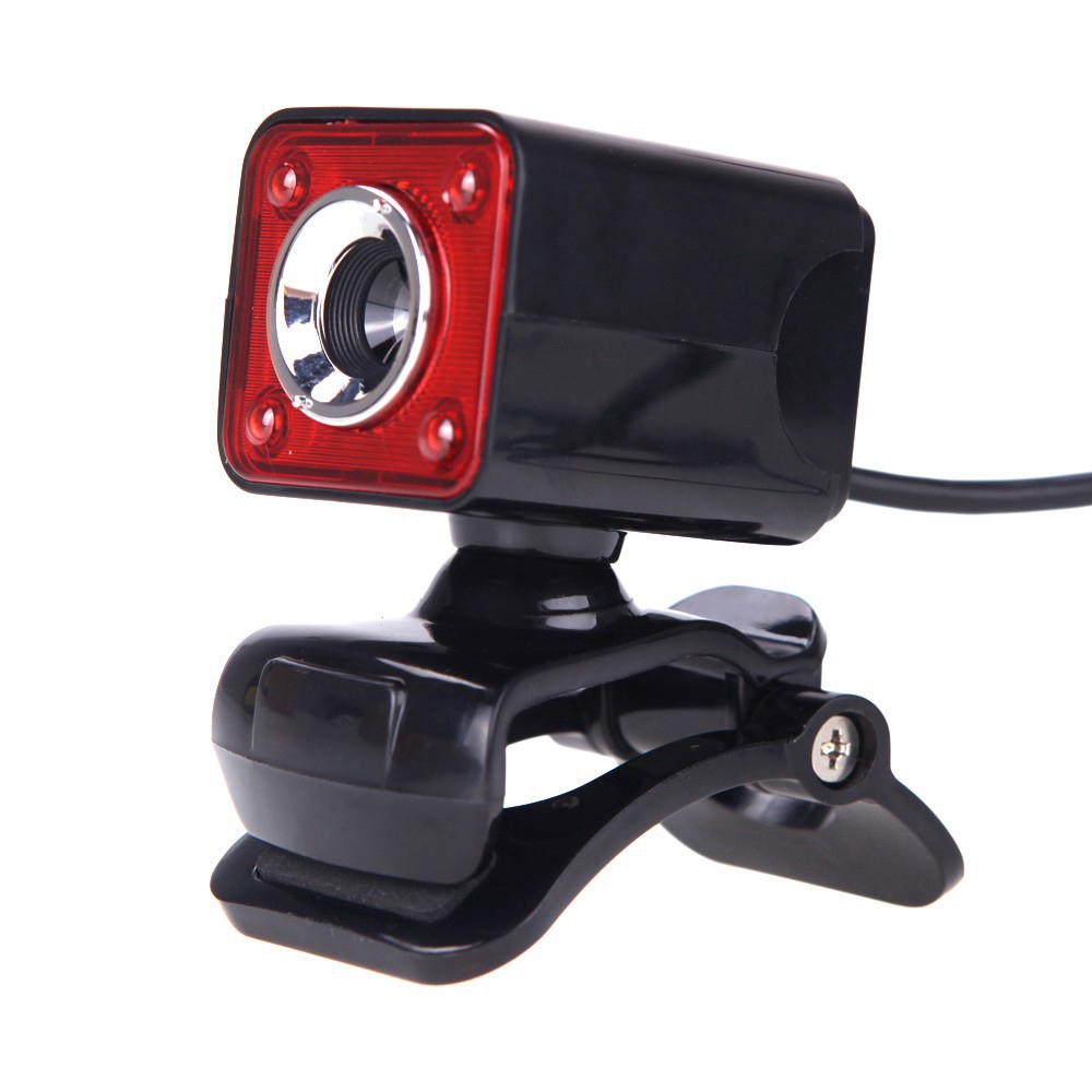 Webcam USB 2.0 12 Million Pixel 4 LED kèm micro cho máy tính | BigBuy360 - bigbuy360.vn