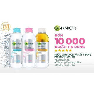 Nước tẩy trang Garnier Pháp 400ml