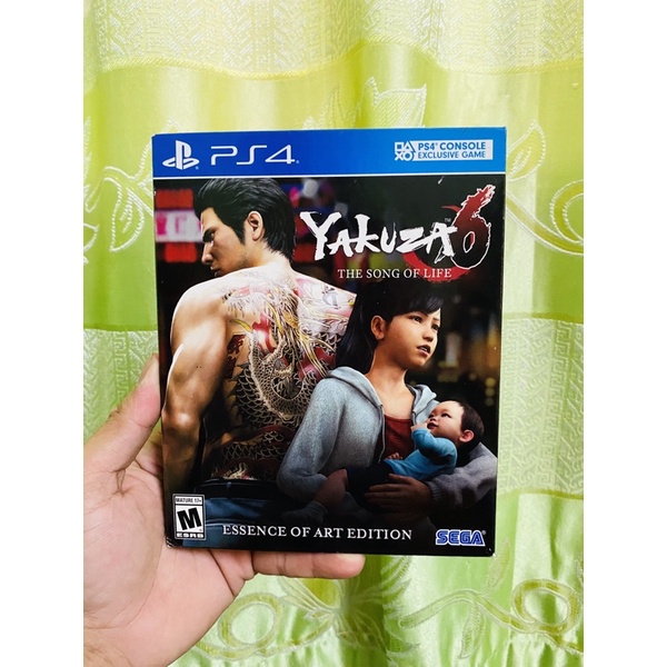 ĐĨA YAKUZA 6 ESSENCE OF ART EDITION CHO PS4