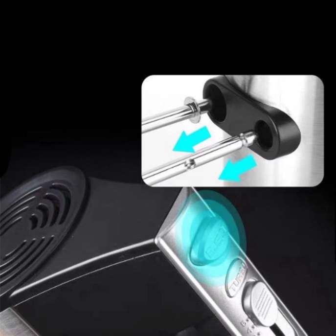 Máy đánh trứng cầm tay HAEGER 5 cấp độ - Tặng kèm que đánh trứng, trộn bột