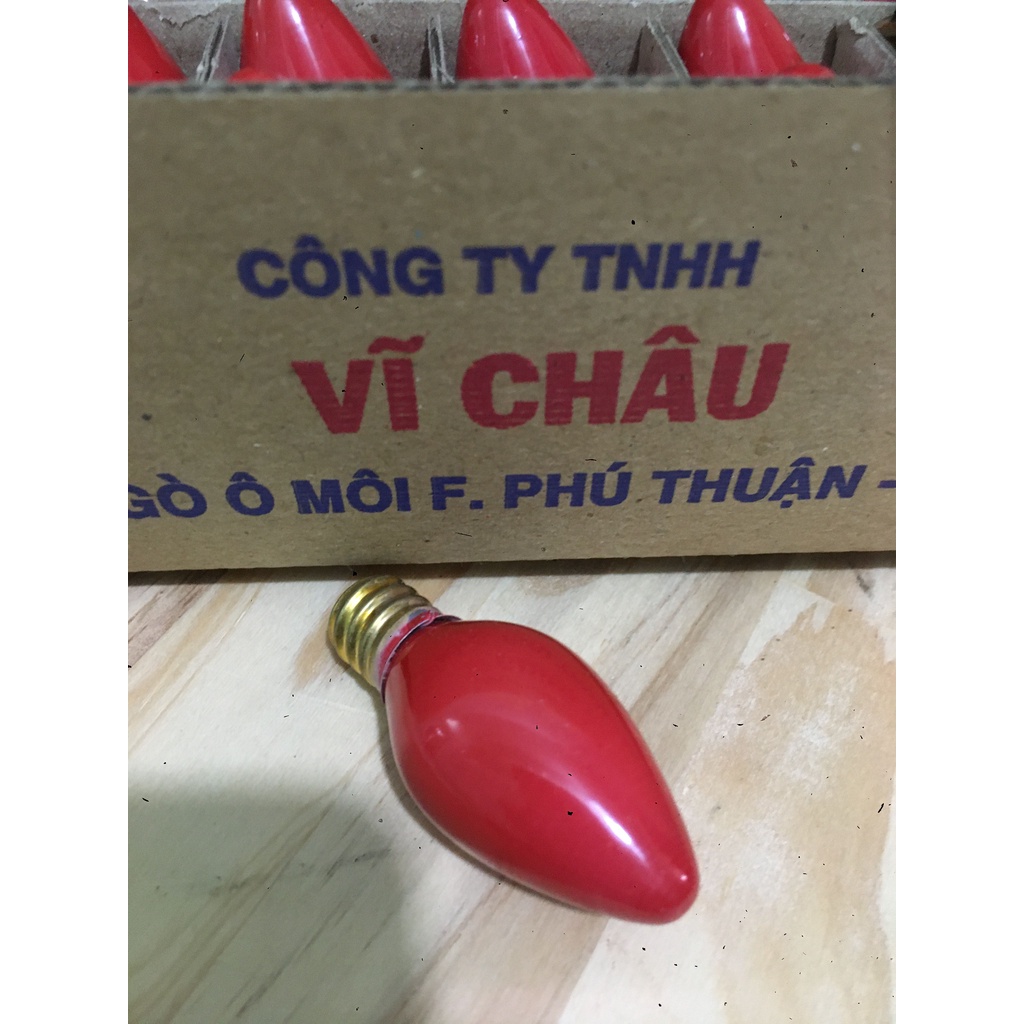 Bóng đèn trái ớt sợi đốt, bóng cà na sợi đốt, bóng trái ớt mẻ chai, bóng quả nhót E12