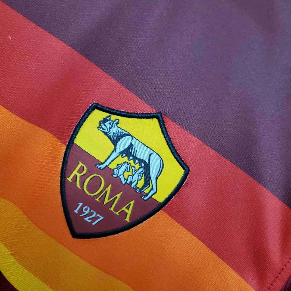 Áo Bóng Đá Đẹp AS Roma 2021,Áo Đá Bóng bản chuẩn